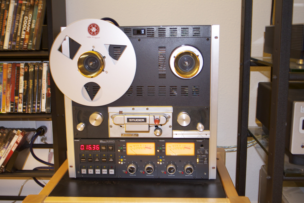 Studer A807 2-Track Mastering Reel-to-Reel Tape Machine (as-is