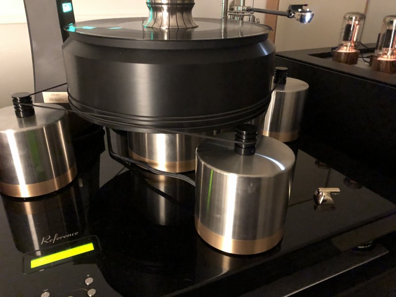 FS: J Sikora Reference Turntable, with two arm pods, reference power supply and KV12 Tonearm