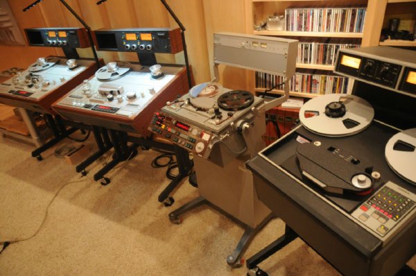 added a 3rd Studer A-820 Mk2 with both 1/4 and 1/2 heads, guides and hubs   What's Best Audio and Video Forum. The Best High End Audio Forum on the  planet!