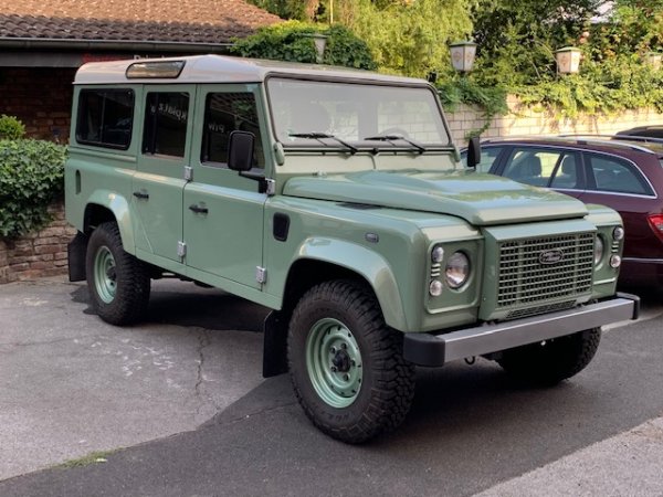 Land Rover Defender 110 Heritage, yes I did it :-) | What's Best Audio ...