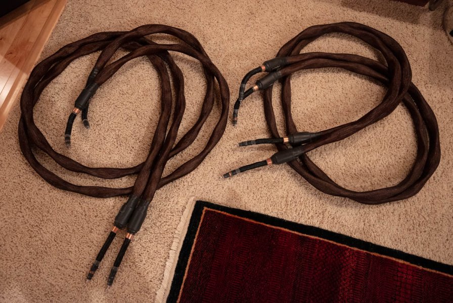 Evolution Acoustics (TRSC) Triple Run Speaker Cable pair--12 foot length