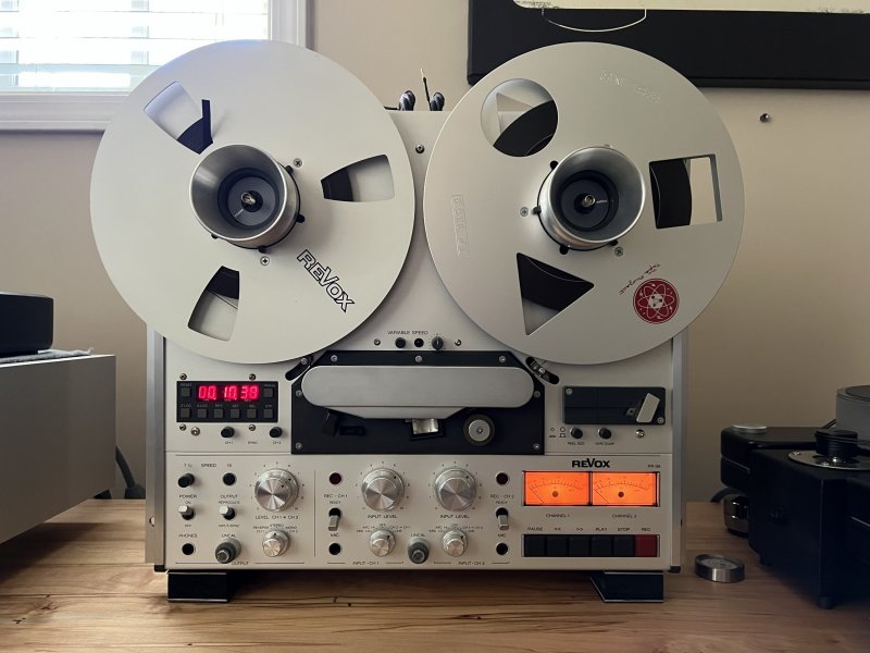 I just joined the 15 ips club with a ReVox PR99 Mark 2